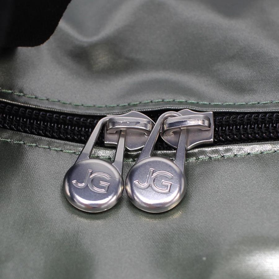 JACK GOMME メタリックグリーン ボストンバッグ ジャックゴム Jack