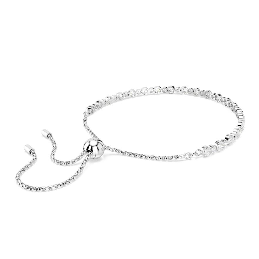 スワロフスキー　SWAROVSKI　ブレスレット　5677813　Matrix Tennis　マトリックス　テニス　ロジウムシルバー　ミックス　ラウンドカット_2