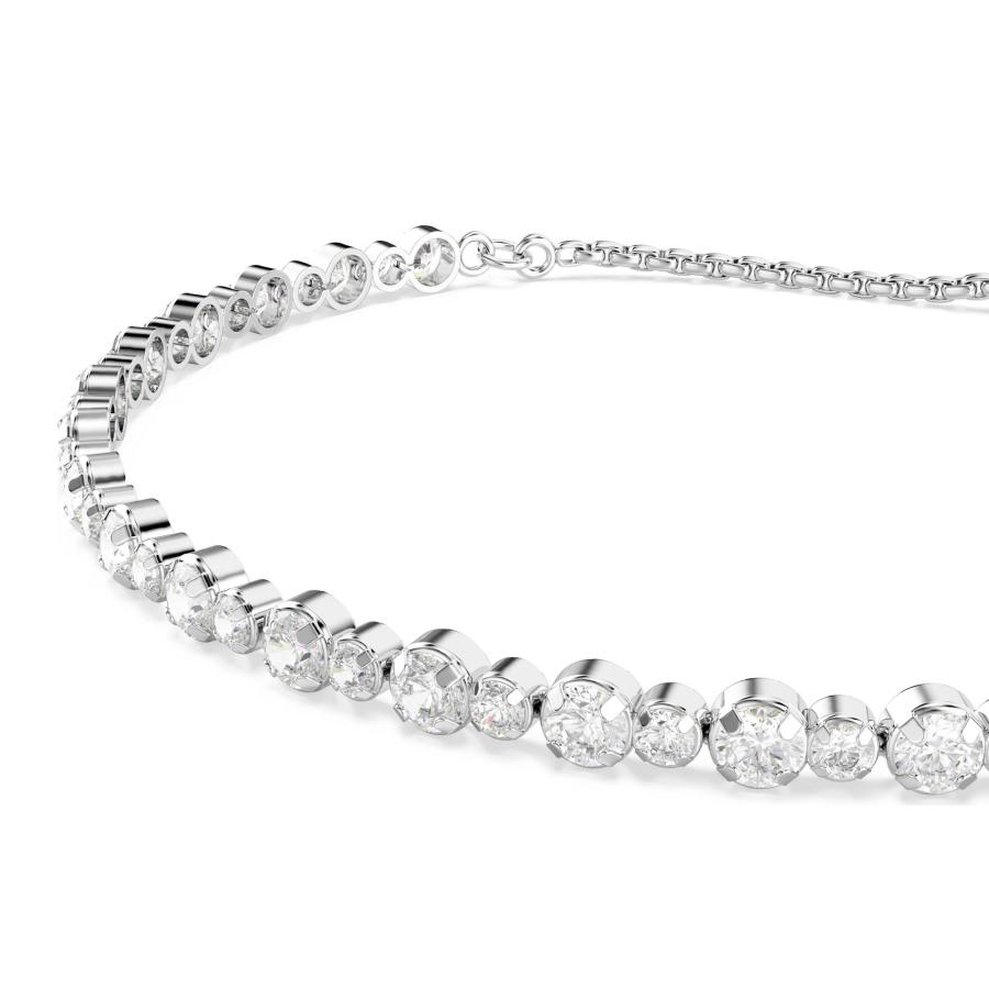 スワロフスキー　SWAROVSKI　ブレスレット　5677813　Matrix Tennis　マトリックス　テニス　ロジウムシルバー　ミックス　ラウンドカット_3