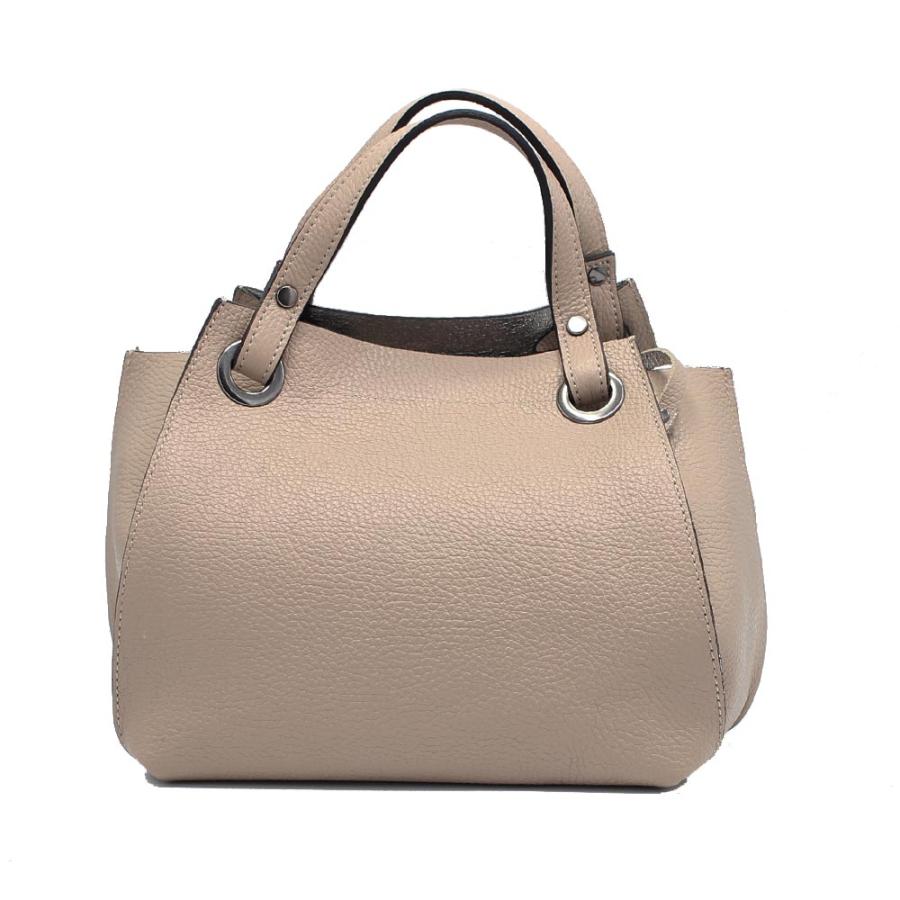美品✨　RIPANI リパーニ　ハンドバッグ　ショルダー　2way グレージュ RIPANI リパーニ フリルバッグ 2WAY ショルダー A4対応 Lサイズ
