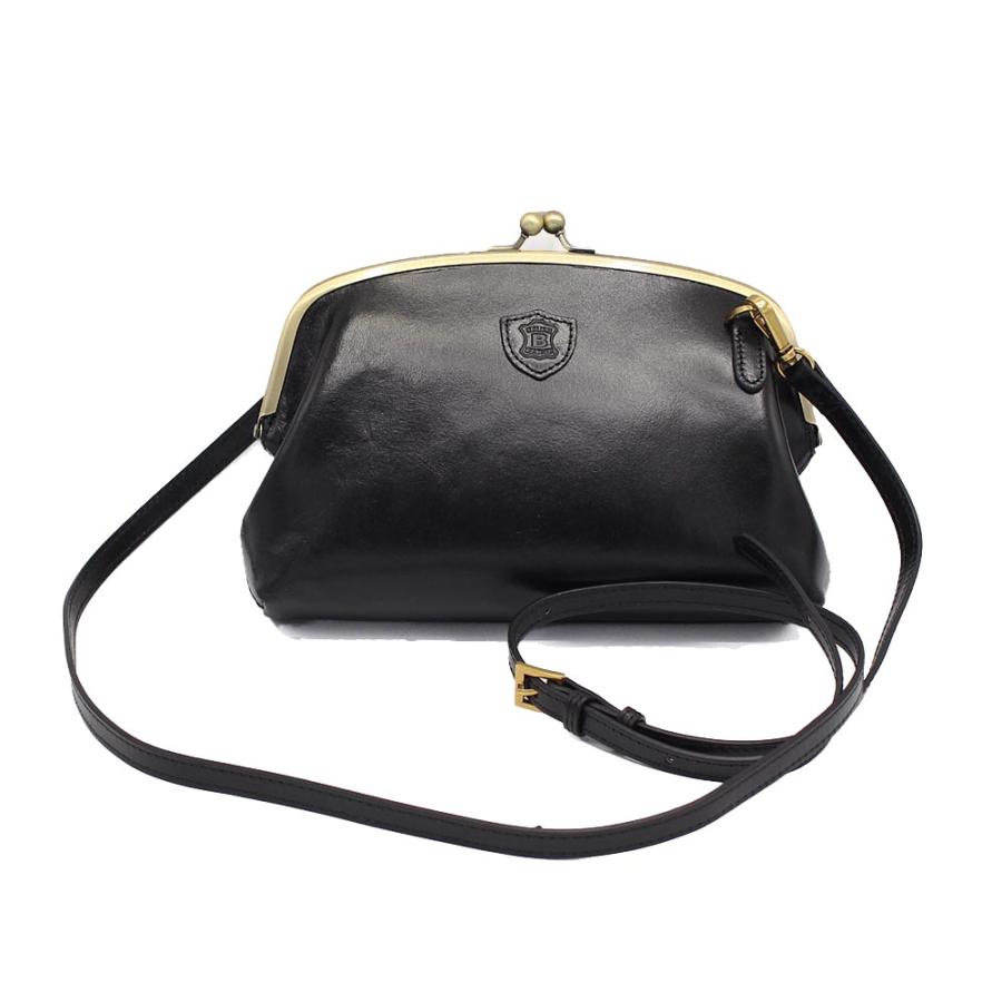 ベリーズヨーク BYHLB10169BK ショルダーバッグ（ブラック）BELLIES YORK[BYHLB10169BK] 返品種別B BELLIES YORK（ベリーズヨーク） がまくち ショルダーバッグ