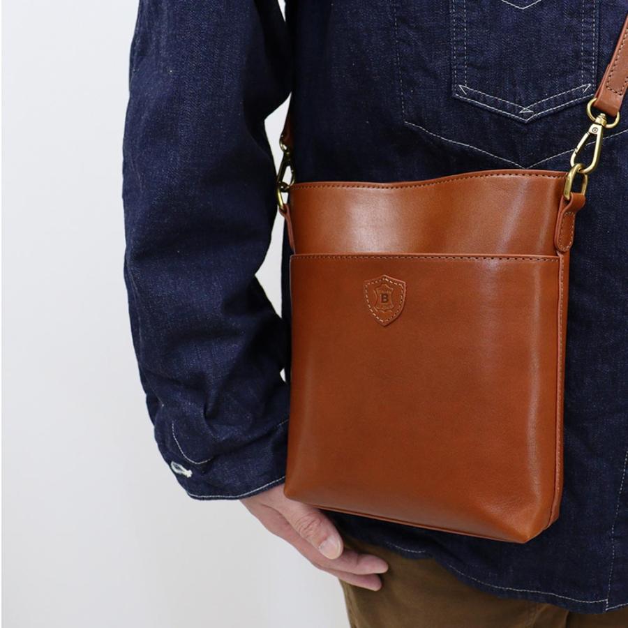 ベリーズヨーク BYHLB10898BR ショルダーバッグ ブラウン レザー BELLIES YORK YORK ベリーズヨーク ショルダーバッグ