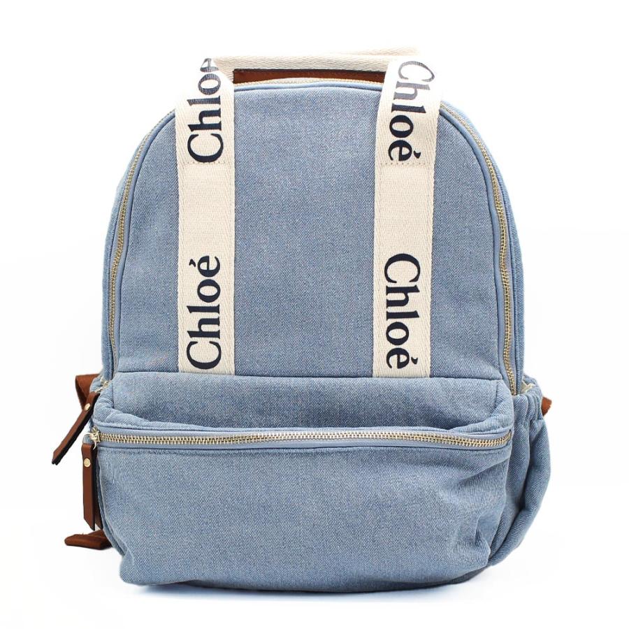 Chloe（クロエ） Chloe Kids リュックサック C20044 Z10 ロゴプリント