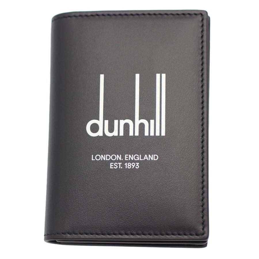 dunhill ダンヒル dunhill カードケース DU22R2470DP ブラック 牛革  