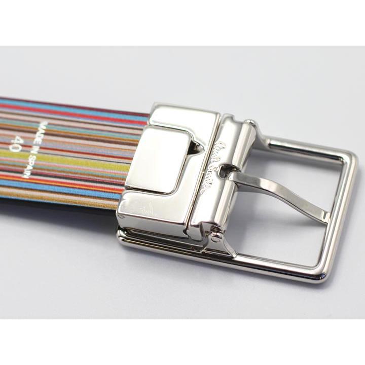 ○☆新品 未使用 Paul Smith ロゴ スクエアバックルベルト