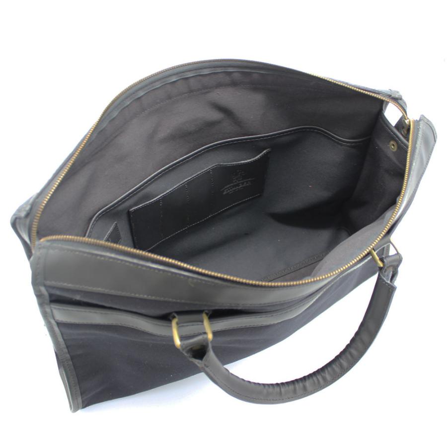 エッティンガーETTINGERキャンバスレザーコンビブリーフビジネストートバッグ エッティンガーETTINGERキャンバスレザーコンビブリーフビジネストート