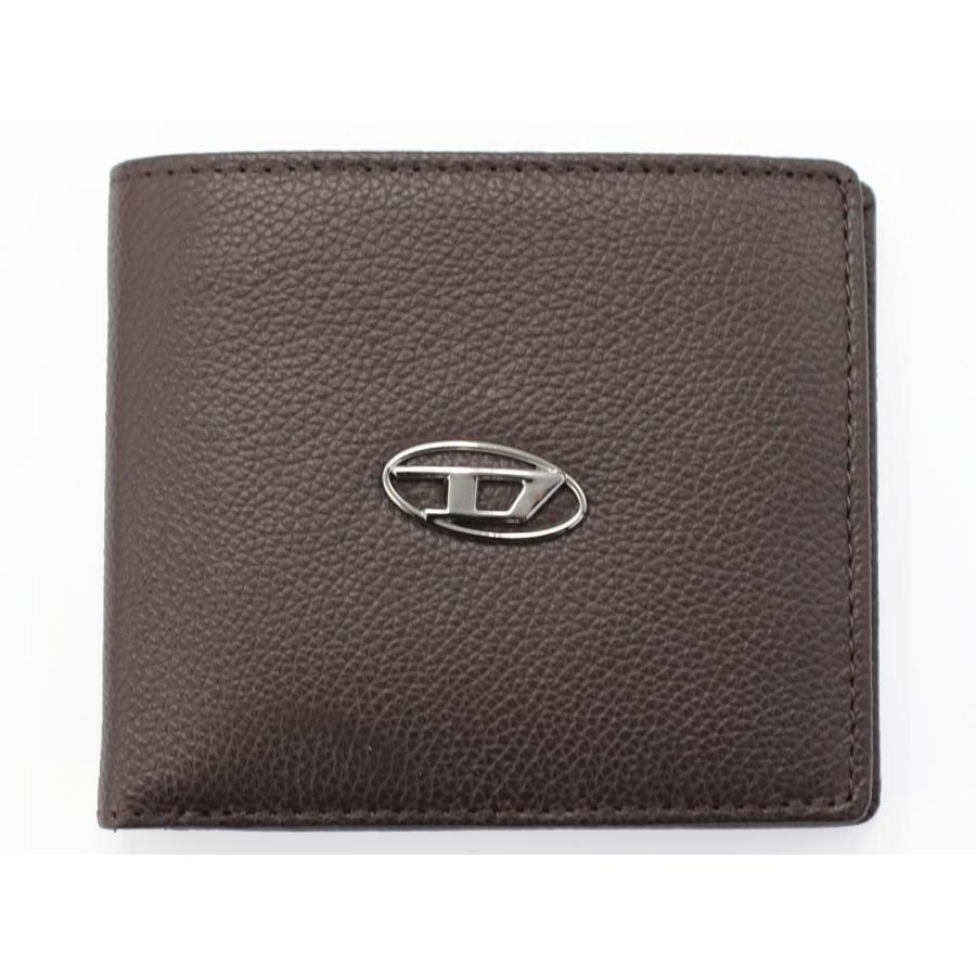 DIESEL ディーゼル DIESEL 二つ折り財布 X08844 P0685 ブラウン T2184 