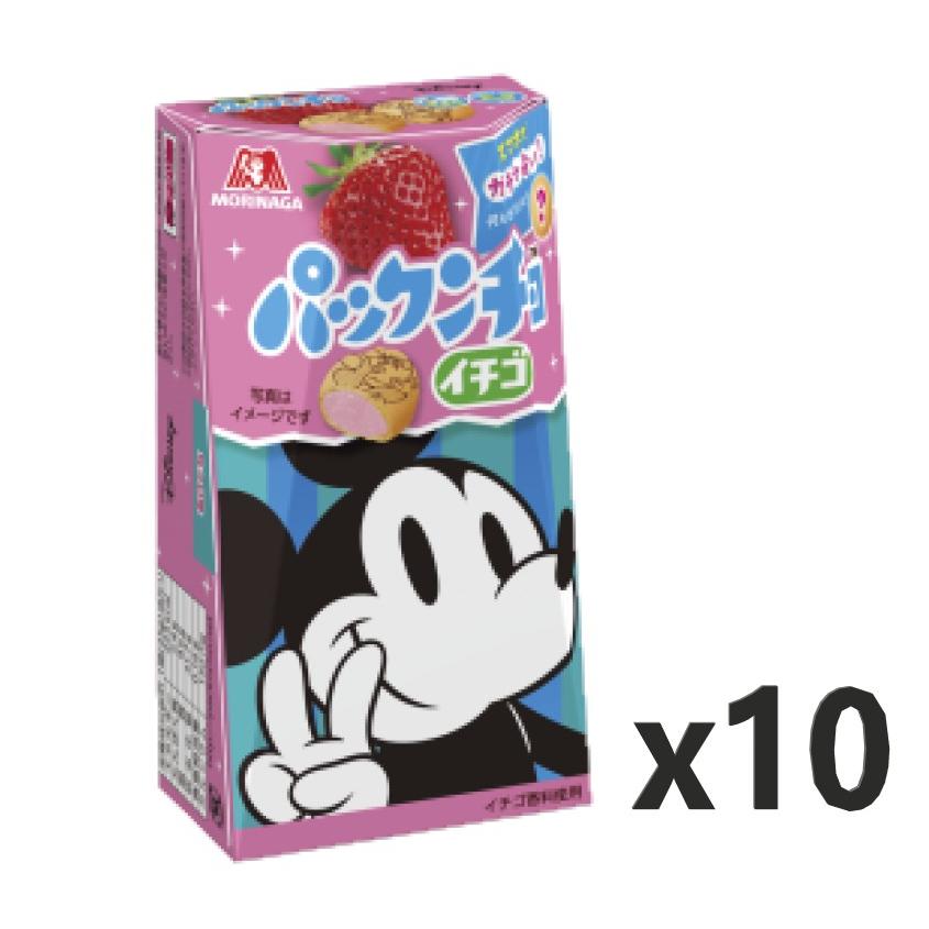 パックンチョ 森永製菓 パックンチョ＜イチゴ＞ 41g×10個 : エクセル