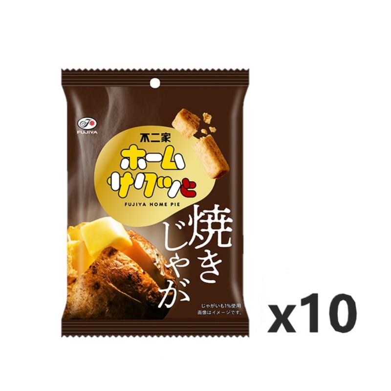 不二家（FUJIYA） ホームサクッと（焼きじゃが）42gx10袋 : エクセル