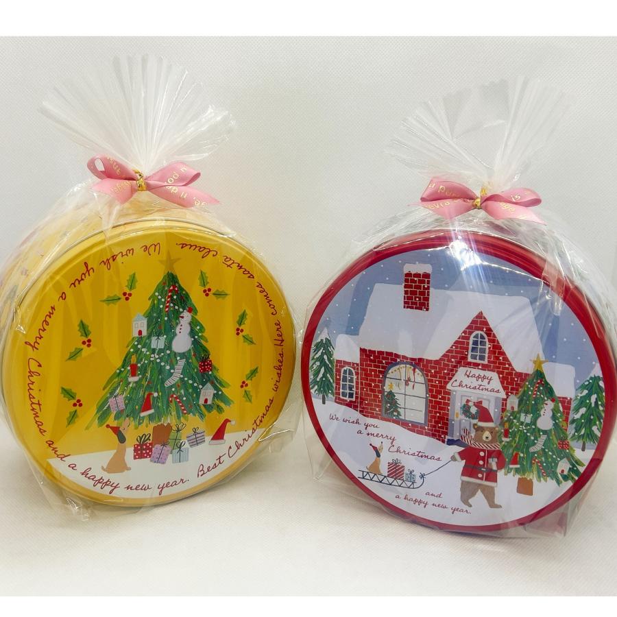 クリスマスお菓子の詰合せ クリスマスベアーのギフト缶 クリスマスお菓子の詰合せ クリスマスベアーのギフト缶