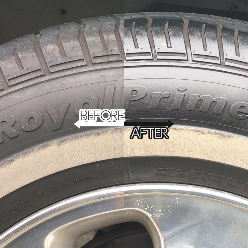 【10本セット】タイヤワックス レザーワックス 業務用 浸透型ゴム＆レザーコート剤250ml×10本 スポンジ&クロス付き | ブランド登録なし | 03