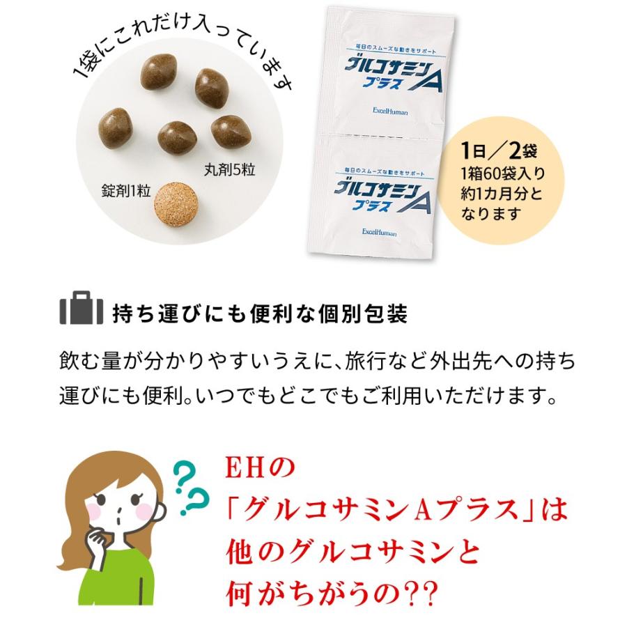グルコサミン30日分×6個 グルコサミンEX（30日分） 1袋（(240粒入) 小林製薬の栄養補助食品