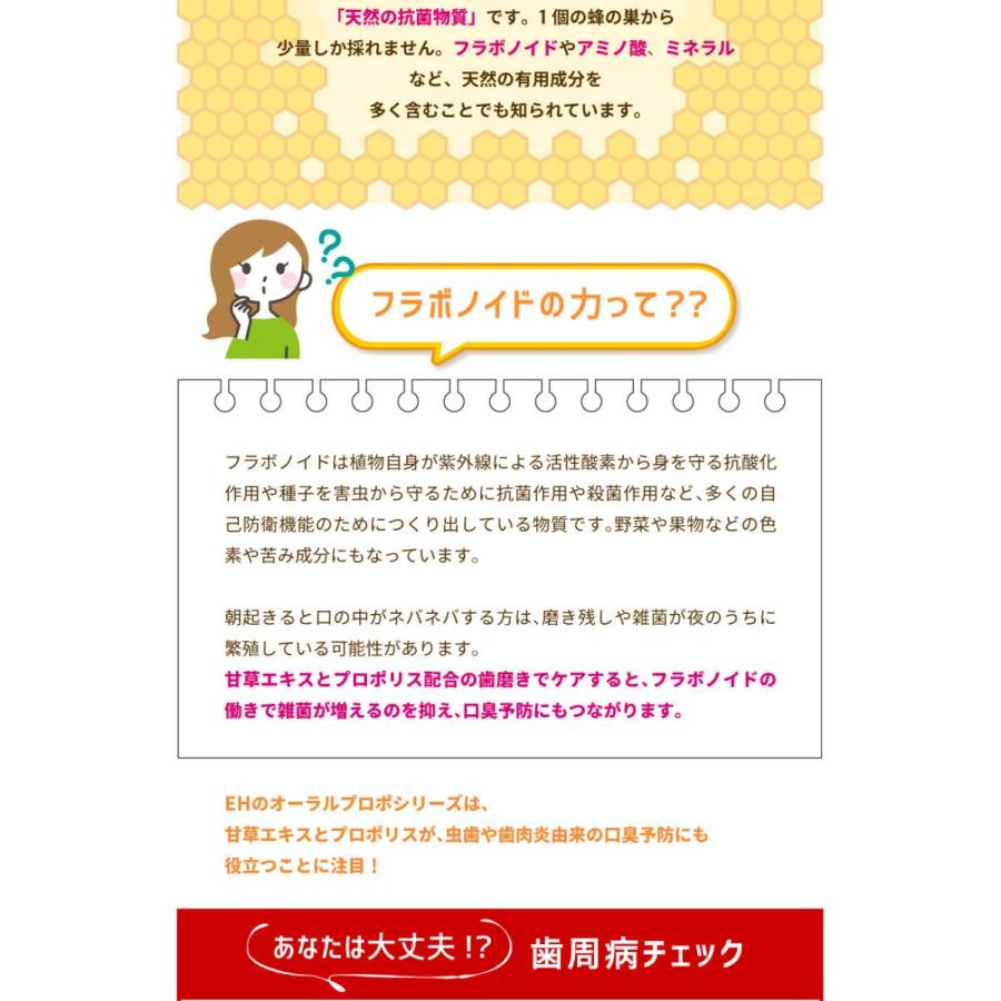 オーラルプロポ2 薬用歯みがき 口臭 歯垢 プロポリス配合 甘草エキス 歯磨き粉 歯周病 フラボノイド 医薬部外品 441 00 Eh株式会社 Yahoo ショップ 通販 Yahoo ショッピング