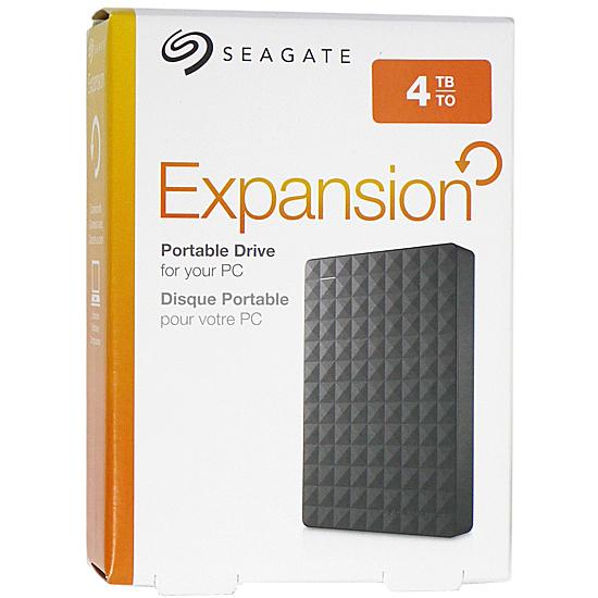 SEAGATE ポータブルHDD TV対応 4TB Expansion STEA4000400 [管理 