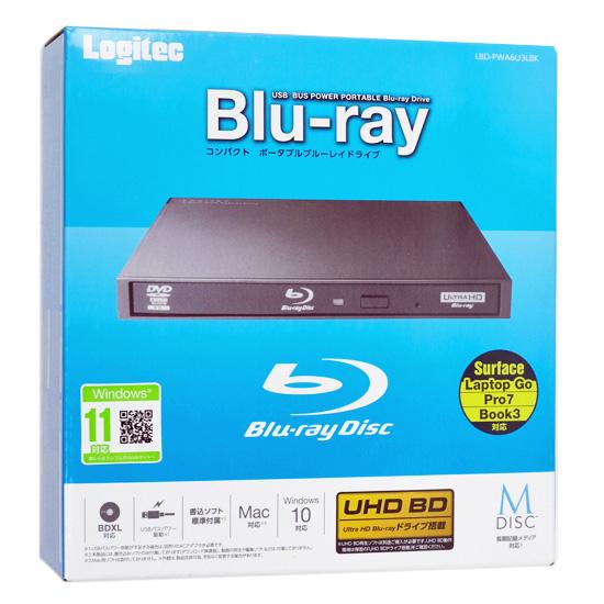 ロジテック Logitec ポータブルBlu-rayドライブ LBD-PWA6U3LBK ロジテック Logitec ポータブルBlu-rayドライブ LBD-PWA6U3LBK