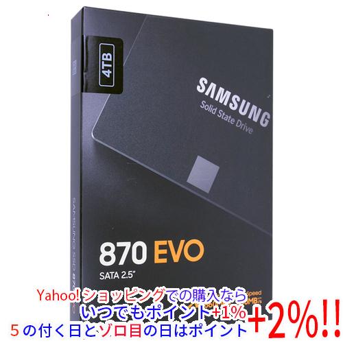 SAMSUNG - SAMSUNG　2.5インチ SSD　870 EVO MZ-77E4T0B/IT　4TB 870 EVO SATA 2.5 inch 4TB SSD | Samsung US