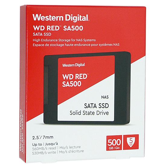 WD Red Western Digital製 SSD SA500 NAS SATA WDS500G1R0A-EC