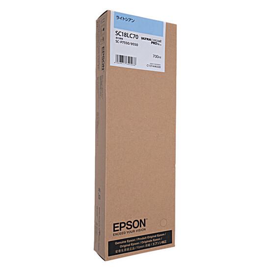 エプソン EPSON インクカートリッジ SC18LC70 ライトシアン