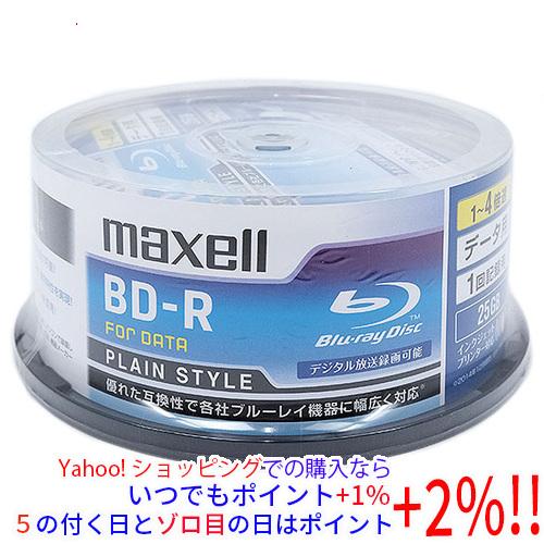 maxell データ用 BD-R 4倍速 30枚組 BR25PPLWPB.30SP [管理