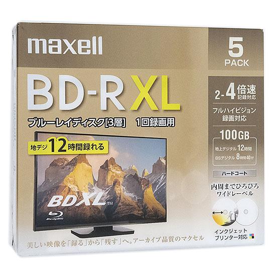 maxell 録画用 BDR XL 4倍速 5枚組 BRV100WPE.5S [管理1000022534] 1000022534エクセラープラス 通販 Yahoo!ショッピング