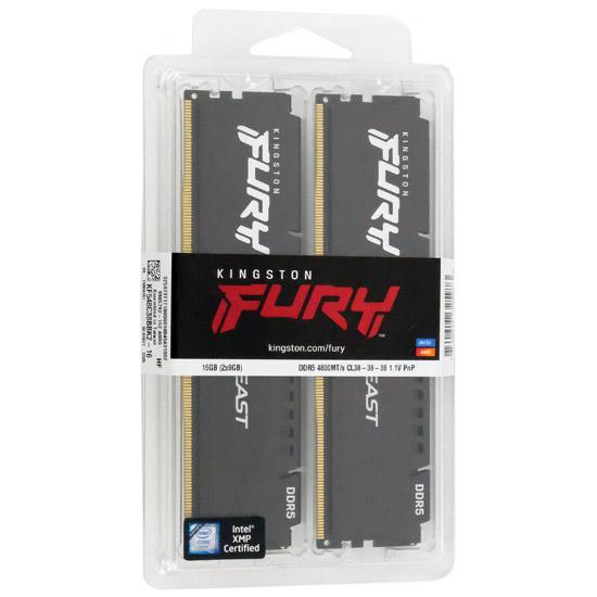 Kingston - Kingston製　KF548C38BBK2-16　DDR5 PC5-38400 8GB 2枚組 キングストン KF548S38IBK2-16 [SODIMM DDR5 PC5-38400 8GB 2枚