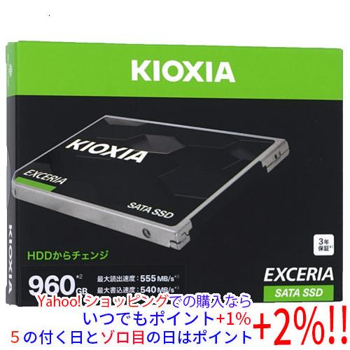 EXCERIA（KIOXIA） キオクシア EXCERIA SATA SSD-CK960S/N ブラック