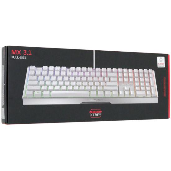 CHERRY XTRFY　ゲーミングキーボード G80-3890HIACN-0 茶軸　ホワイト CHERRY XTRFY ゲーミングキーボード G80-3890HIACN-0 茶軸