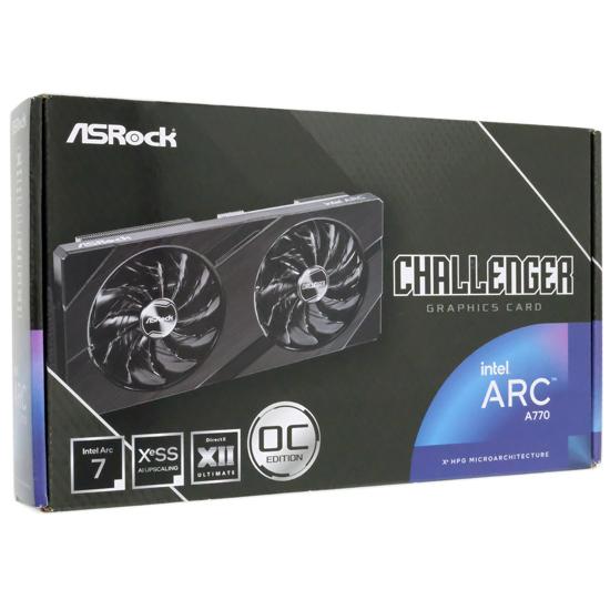 グラフィックボード・グラボ・ビデオカード ASRock Intel Arc A770 Challenger 16GB OC ASRock > Intel Arc A770 Challenger 16GB OC