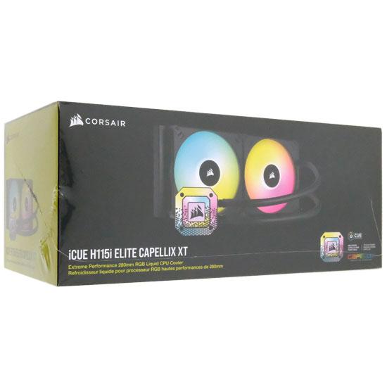 CORSAIR 一体型簡易水冷CPUクーラー 280mm iCUE H115i ELITE CAPELLIX 