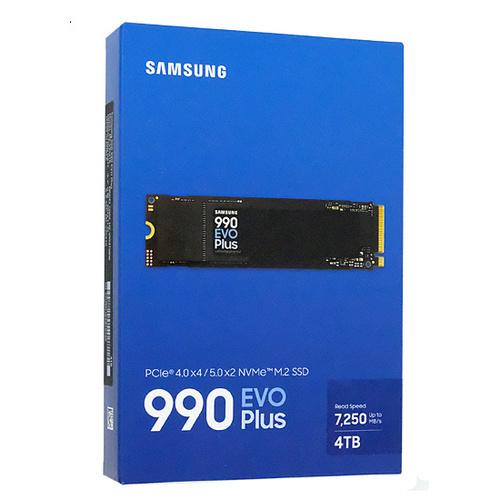 EVO（SAMSUNG） 爆買SAMSUNG製 SSD 990 EVO Plus MZ-V9S4T0B-IT 4TB