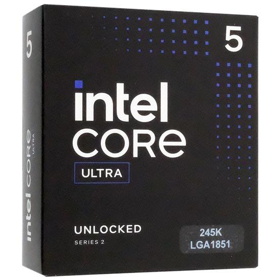 【中古】Intel Core Ultra 5 245K インテル Core Ultra 5 245K 4.2GHz LGA1851 SRQCT [管理