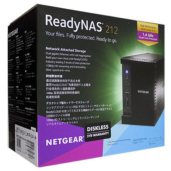 NETGEAR 【新品訳あり(箱きず・やぶれ)】 NETGEAR製 デスクトップ型NAS  