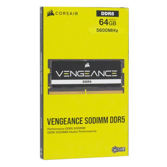 CORSAIR Corsair CMSX64GX5M2A5600C48 SODIMM DDR5 PC5-44800 CORSAIR Corsair CMSX64GX5M2A5600C48 SODIMM DDR5 PC5-44800