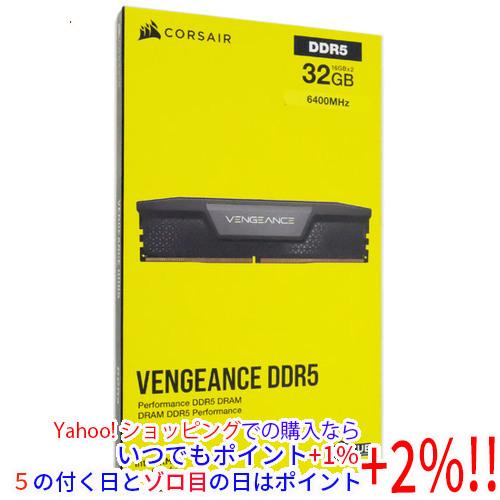 CORSAIR（コルセア） Corsair CMK32GX5M2B6400C36 DDR5 PC5-51200 16GB