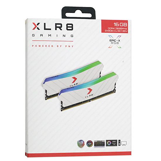 PNY MD16GK2D4360016XRGBW DDR4 PC4-28800 8GB 2枚組 [管理