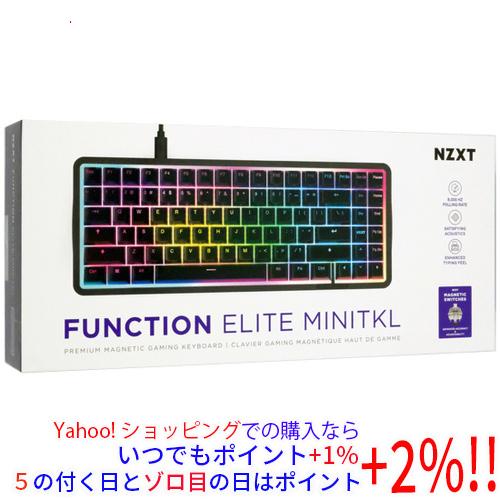 NZXT ゲーミングキーボード Function Elite MiniTKL KB-101NB-US ブラック