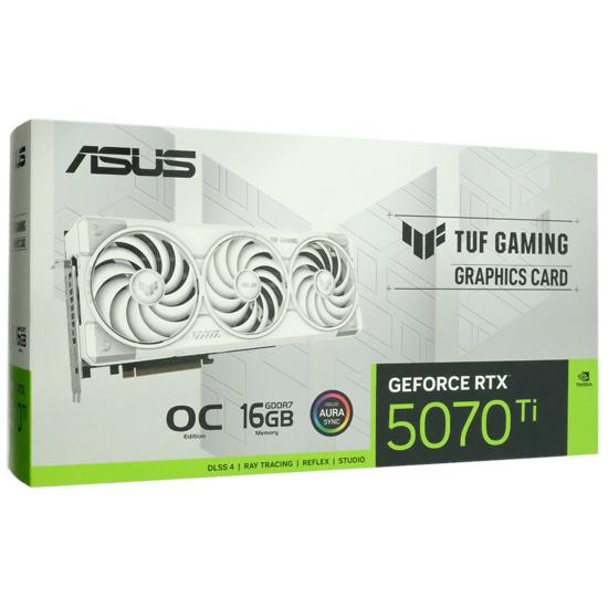 ASUS ASUS製グラボ TUF-RTX5070TI-O16G-WHITE-GAMING PCIExp