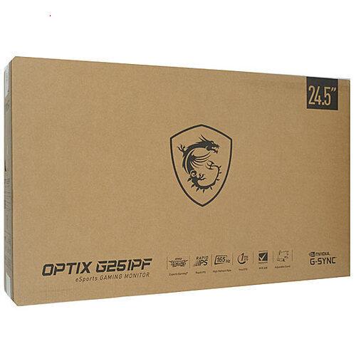 OPTIX 爆買MSI 24.5型 ゲーミングモニター Optix G251PF : エクセラー