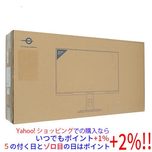 Titan Army 27型 ゲーミング液晶ディスプレイ P2710R MAX ブラック