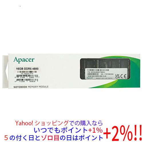 Apacer FS.16G2A.PTH SODIMM DDR5 PC5-38400 16GB : エクセラープラス