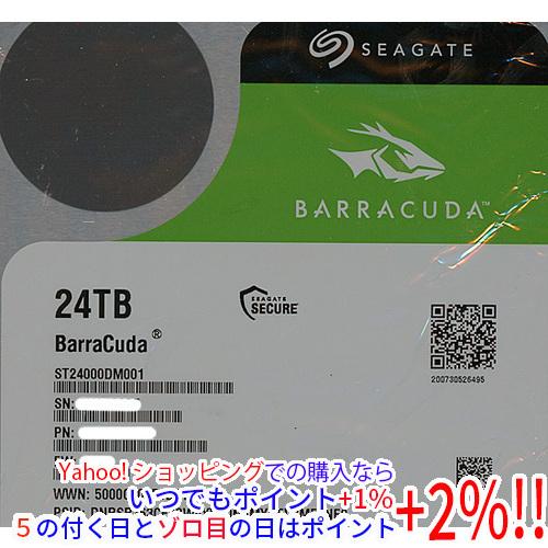 ハードディスク 24TB HDD SEAGATE ST24000DM001(未開封) Amazon | 【整備済み品】 Seagate Barracuda 24TB ST24000DM001 内蔵
