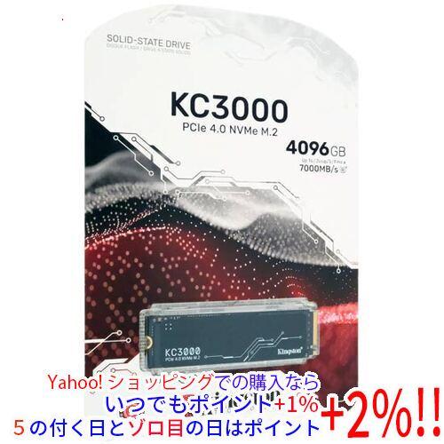キングストンテクノロジー Kingston SSD KC3000 Kingston（キングストン） Kingston KC3000 PCIe 4.0 NVMe M.2 SSD