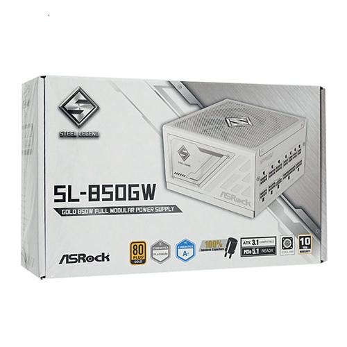 ASRock（アスロック） 電源ユニット Steel Legend SL-850GW ホワイト