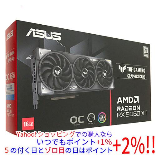 ASUS（エイスース） グラボ TUF-RX9060XT-O16G-GAMING PCIExp 16GB