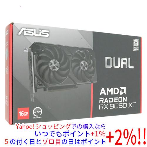 ASUS（エイスース） ASUSグラボ DUAL-RX9060XT-16G PCIExp 16GB