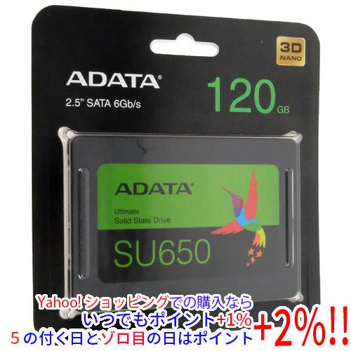 A-DATA 【ゆうパケット対応】ADATA SSD Ultimate SU650 ASU650SS-120GT