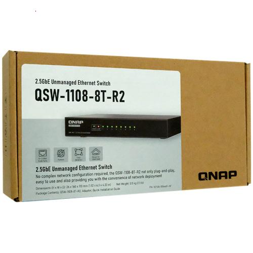 QNAP 爆買QNAP 8ポート アンマネージドスイッチ QSW-1108-8T-R2
