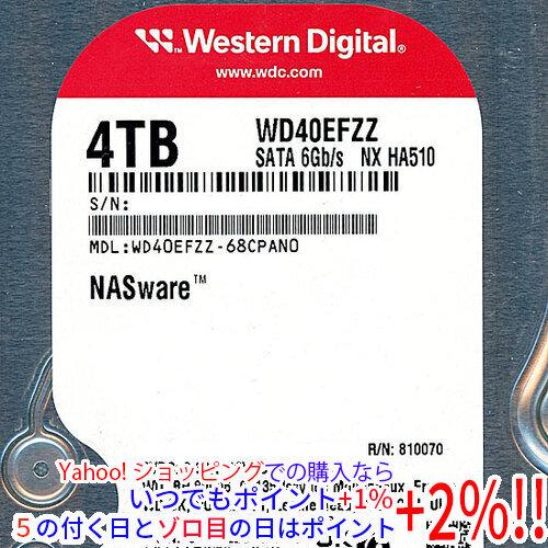 Western Digital Red 4TB WD40EFZZ 新品未開封品 Western Digital（ウエスタンデジタル） 爆買Western Digital HDD