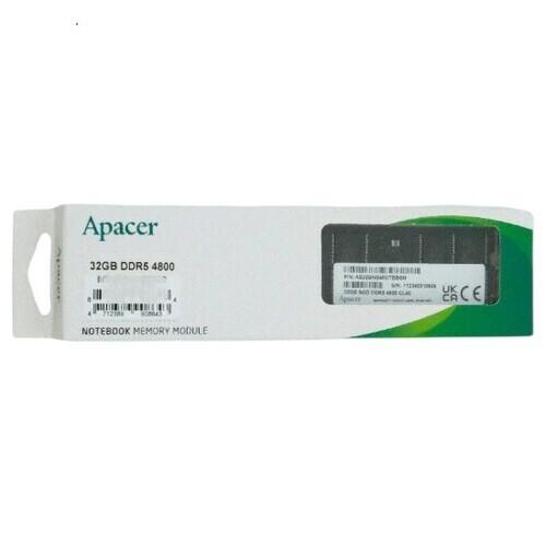 【新品・未開封】Apacer ノートPC用32GB DDR5 4800 2枚組 Apacer（アペイサー） 爆買Apacer ノート用 FS.32G2A.PTH SODIMM DDR5