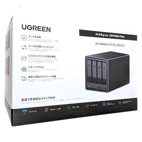 UGREEN DXP4800 Plus NAS 4ベイ 未使用 新品(開封のみ)】 UGREEN 4ベイ デスクトップNAS NASync DXP4800 Plus